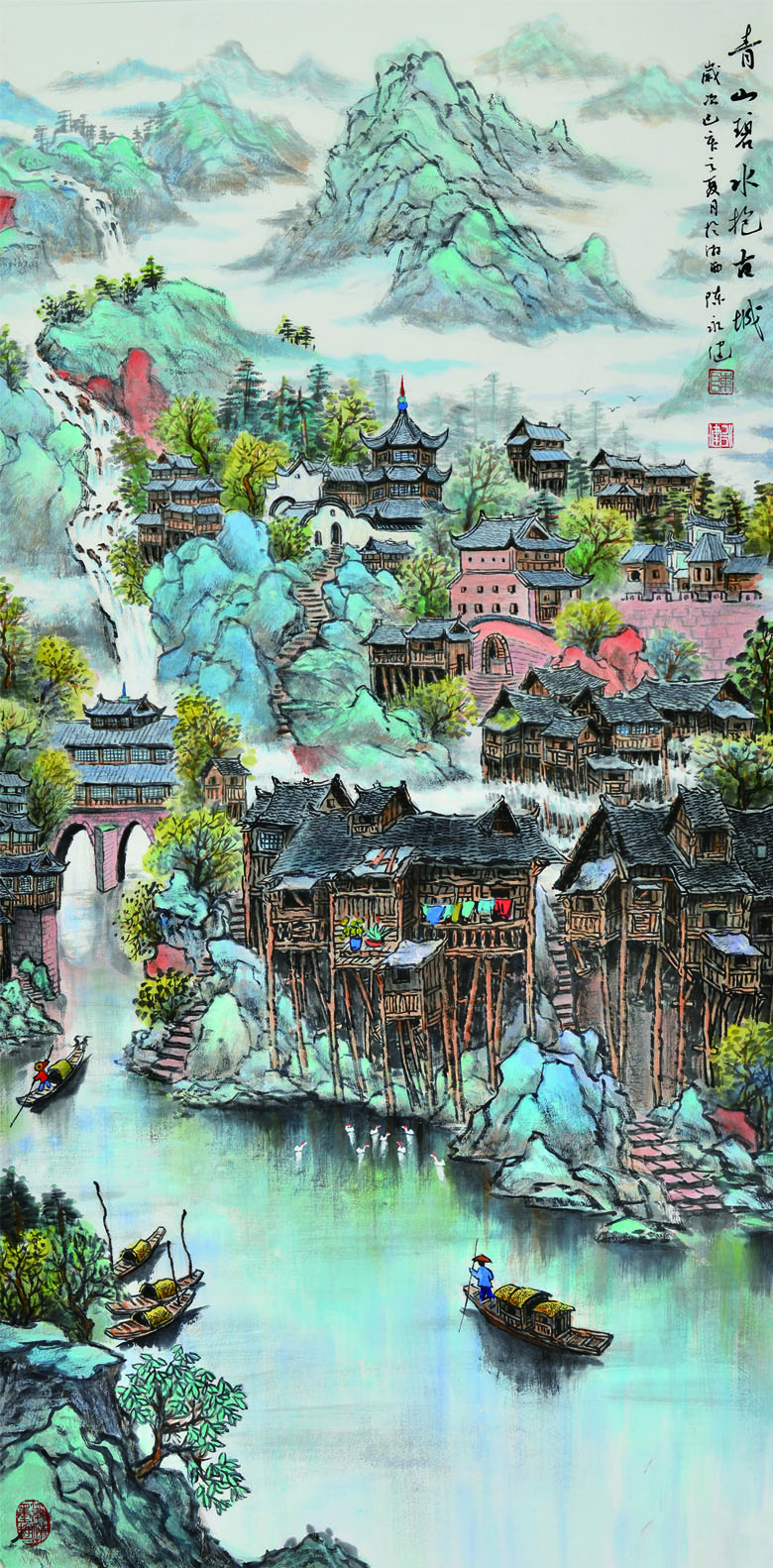 ɽˮųǡ2019꣬140cmX70cm.jpg